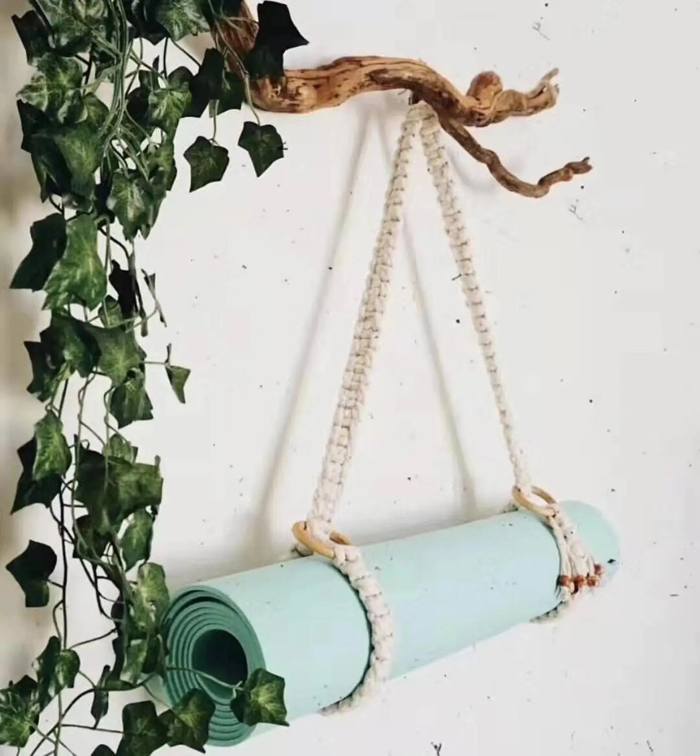 Newest Yoga Mat Carry Strap Handmade Boho Crochet Macrame Adjustable Shoulder Strap for Yoga Mat Sling Pilates Exercise Fitness