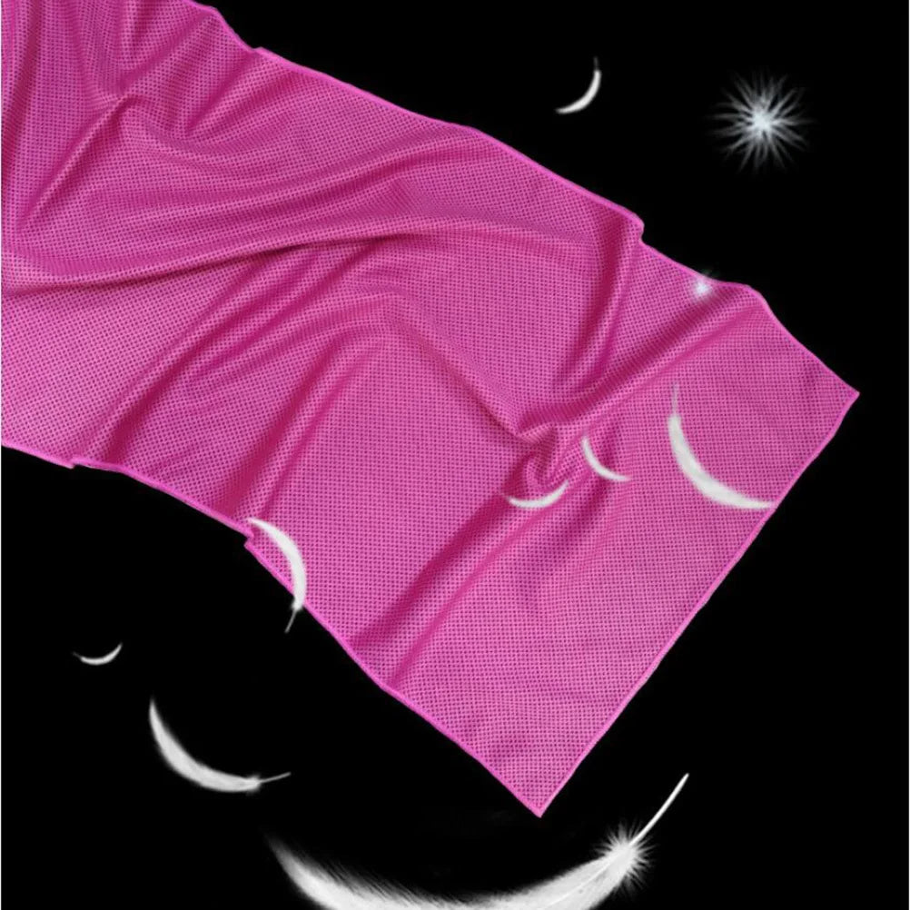 3Pcs Cooling Microfiber Quick Dry Sports Towel Fiber Ultra Absorbent for Running Gym Yoga Camping Fitness 30x100cm